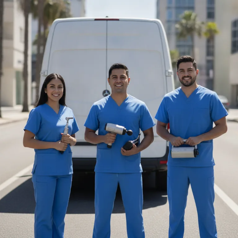 Quiroprático equipe em Patos
